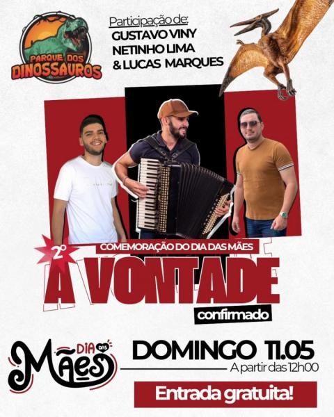 Gustavo Viny e Netinho Lima & Lucas Marques - 2º A Vontade Comemoração Dia das Mães