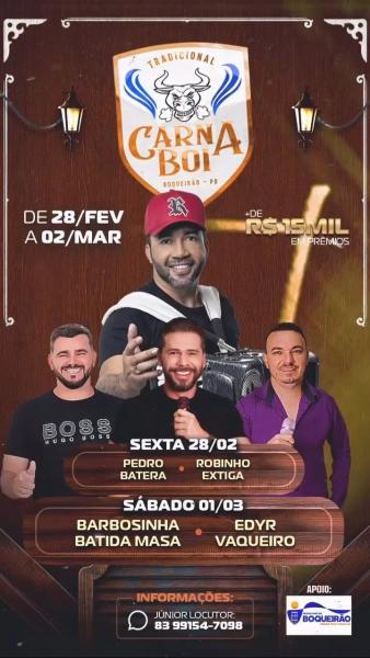 Pedro Batera e Robinho Extiga - Carnaboi 2025