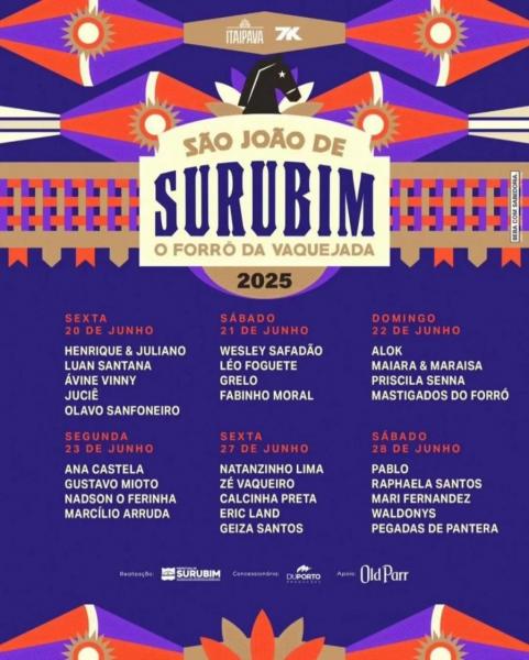Pablo, Raphaela Santos, Mari Fernandez, Waldonys e Pegadas de Pantera - São João de Surubim 2025