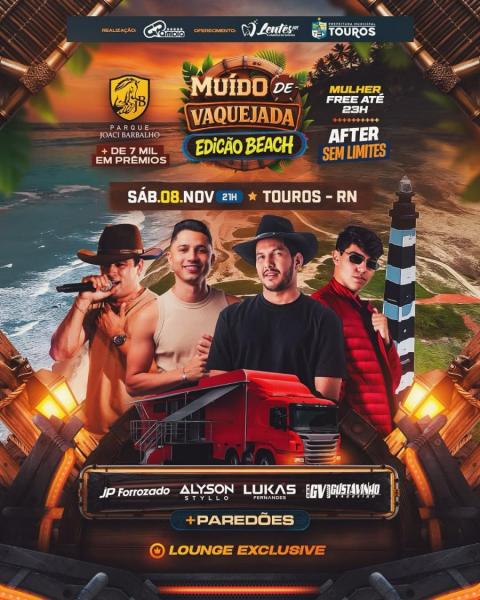 Lukas Fernandes, Alyson Styllo, JP Forrozado e Gusvatinho Vaqueiro - Muíde de Vaquejada Edição Beach