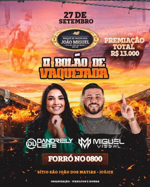 Dandriely Leite e Miguel Viddal