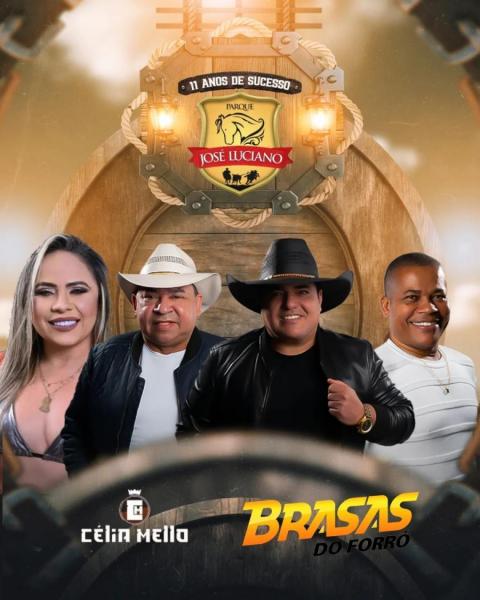 Brasas do Forró e Célia Mello