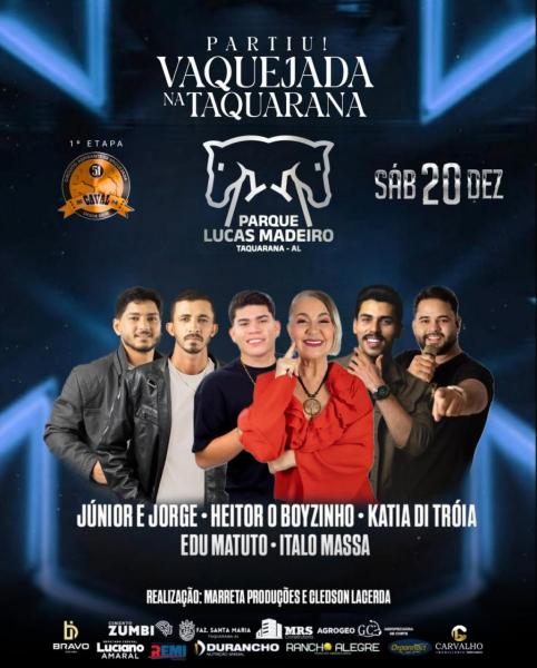 Júnior & Jorge, Heitor O Boyzinho, Katia di Tróia, Edu Matuto e Italo Massa