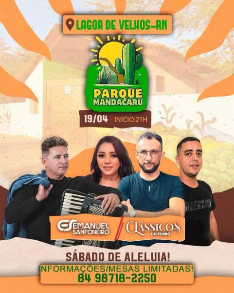 Emanuel Sanfoneiro e Clássicos do Forró - Sábado de Aleluia