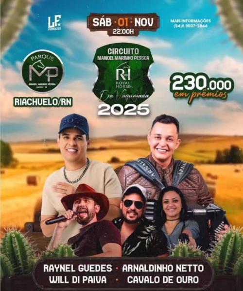 Raynel Guedes, Arnaldinho Netto, Will Di Paiva e Cavalo de Ouro