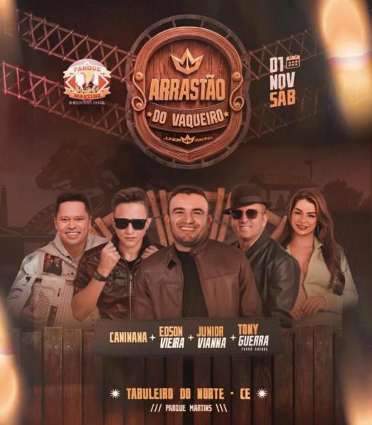 Junior Vianna, Edson Vierie, Caninana e Tony Guerra - Arrastão do Vaqueiro