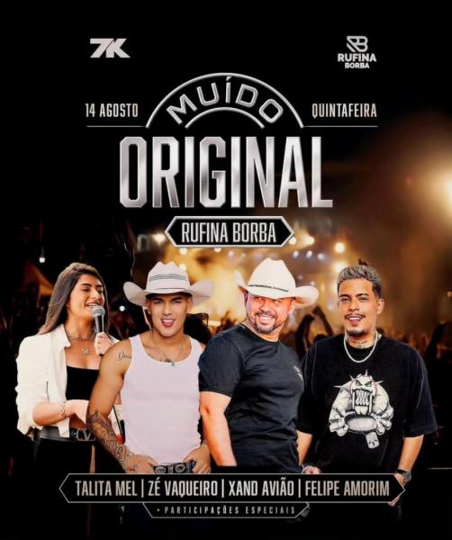 Talita Mel, Zé Vaqueiro, Xand Avião e Felipe Amorim - Muído Original