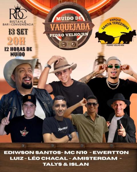Ediwson Santos, Mc N10, Ewerton Luiz, Léo Chacal, Amisterdam e Talys & Islan - Muído de Vaquejada