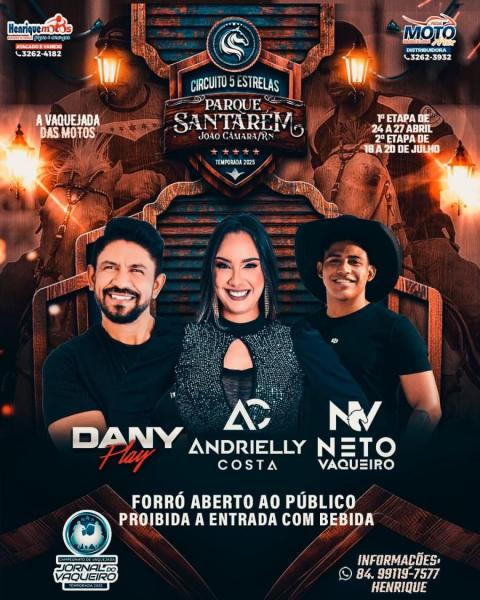 Andrielly Costa, Neto Vaqueiro e Dany Play