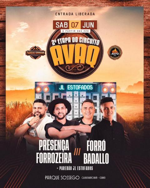 Presença Forrozeira e Forró Badallo