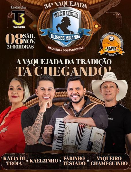 Kaelzinho, Kátia di Tróia, Fabinho Testado  e Vaqueiro Chamêguinho