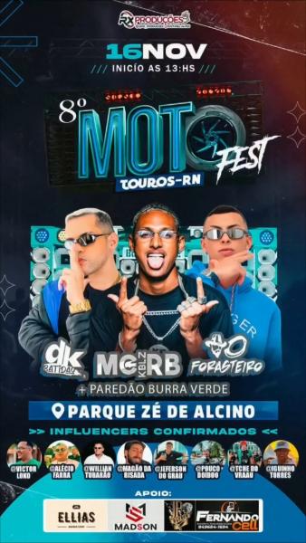 DK Batidão, MC RN KBLZ e O Forasteiro - 8º Moto Fest 2025