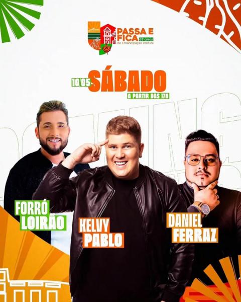 Kelvy Pablo, Forró Loirão e Daniel Ferraz
