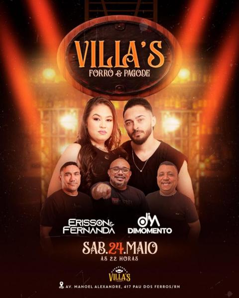 Erisson & Fernanda e DiMomento - Villas Forró & Pagode