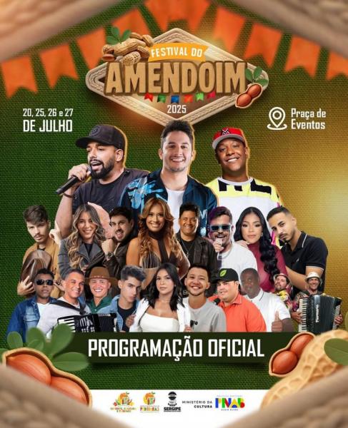 Otacílio Pena, Ritmos do Acordeon, Igor Feraz, Helder & Paulo Santos e Nego Bom - Festival do Amendoim 2025