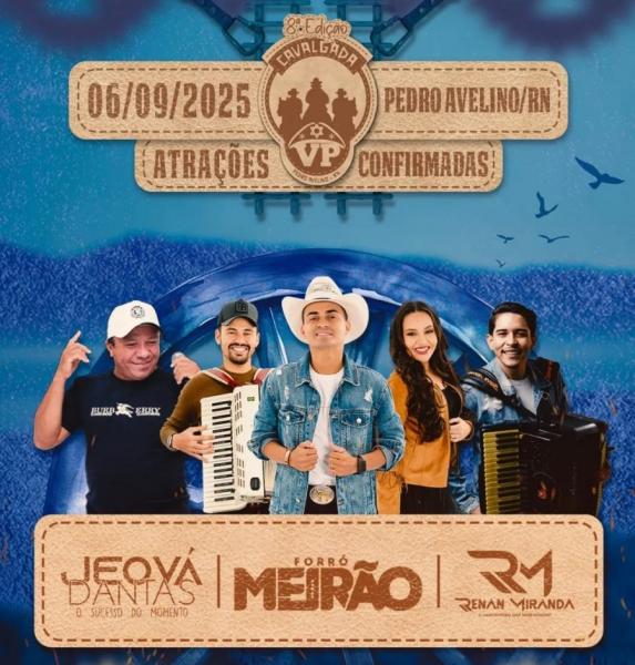 Forró Meirão, Jeová Dantas e Renan Miranda - 8ª Cavalgada Vaqueiro Postou 2025