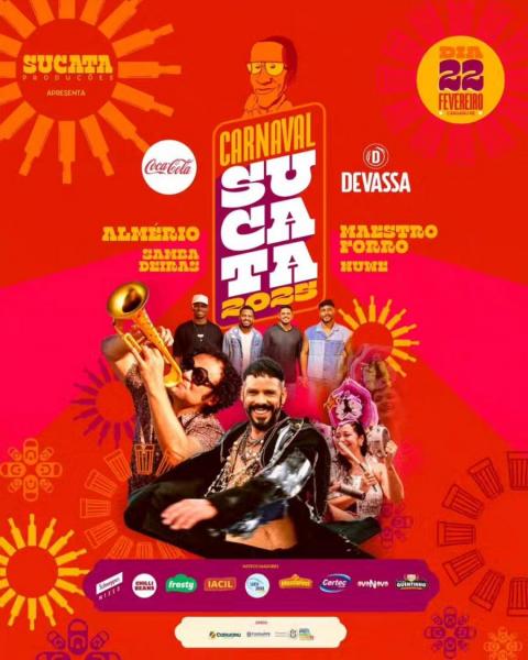 Almério, Sambadeiras, Maestro Forró e Nuwe - Carnaval Sucata 2025