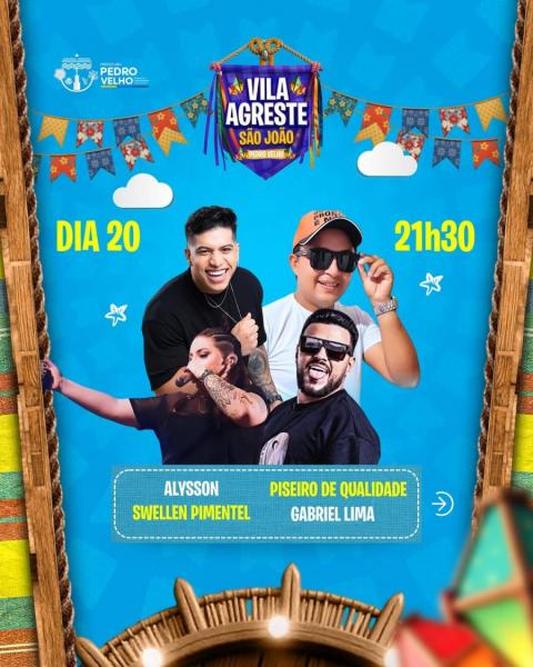 Alysson, Piseiro de Qualidade, Swellen Pimentel e Gabriel Lima