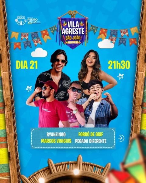 Ryanzinho, Forró de Grif, Marcos Vinícius e Pegada Diferente