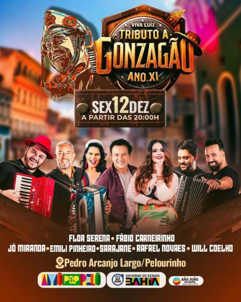 Flor Serena, Fábio Carneirinho, Jó Miranda, Emili Pinheiro, Sarajana, Rafael Novaes e Will Coelho - Tributo a Gonzagão Ano XI