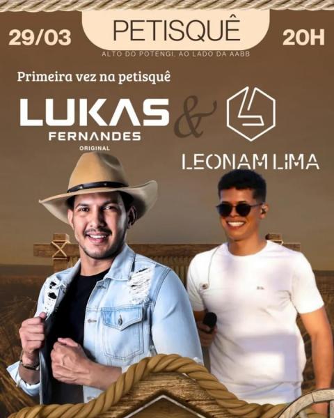 Lukas Fernandes e Leonam Lima