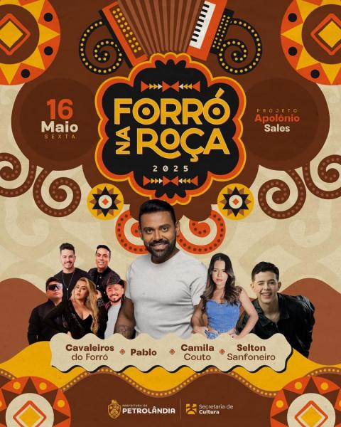 Pablo, Cavaleiros do Forró, Camila Couto e Selton Sanfoneiro - Forró na Roça 2025