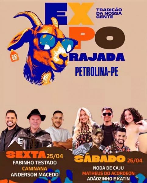 Noda de Caju, Matheus do Acordeon e Adãozinho & Katin - Expo Rajada 2025