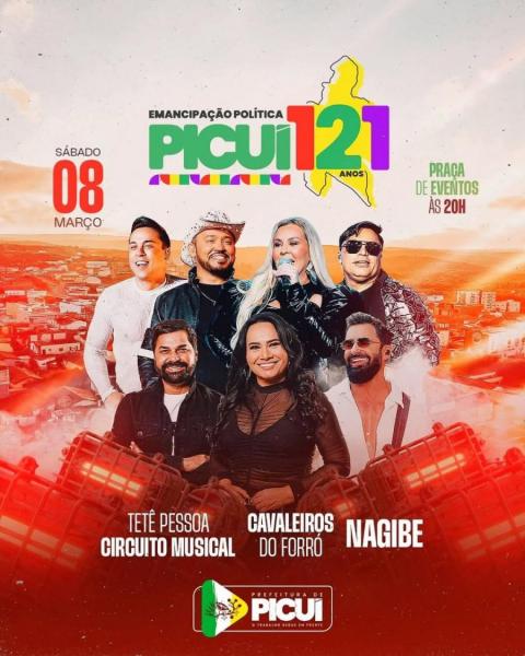 Cavaleiros do Forró, Nagibe e Tetê Pessoa & Circuito Musical