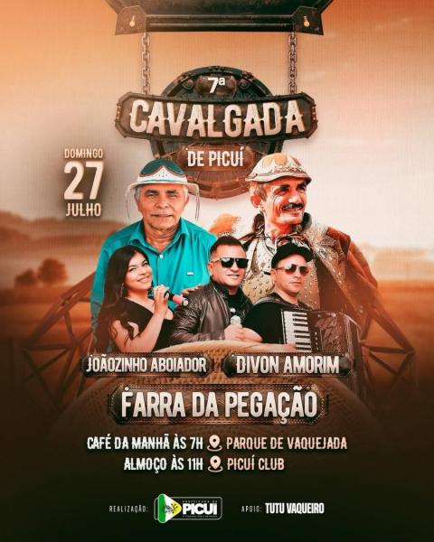 Joãozinho Aboiador e Divon Amorim - 7ª Cavalgada de Picuí 2025