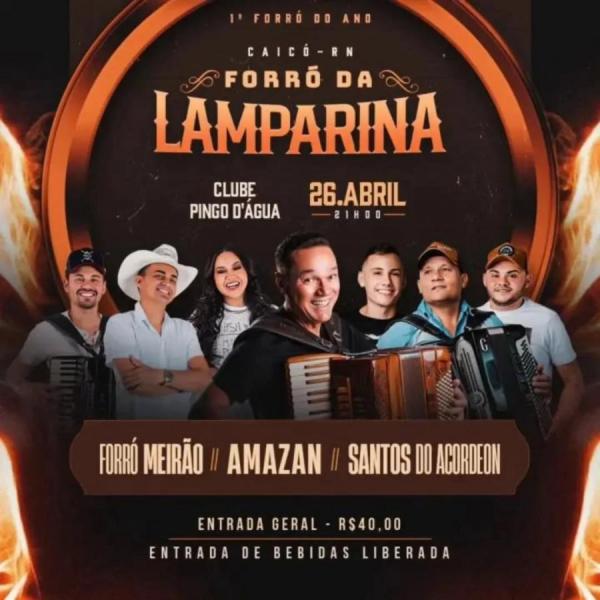 Amazan, Forró Meirão e Santos do Acordeon - Forró da Lamparina