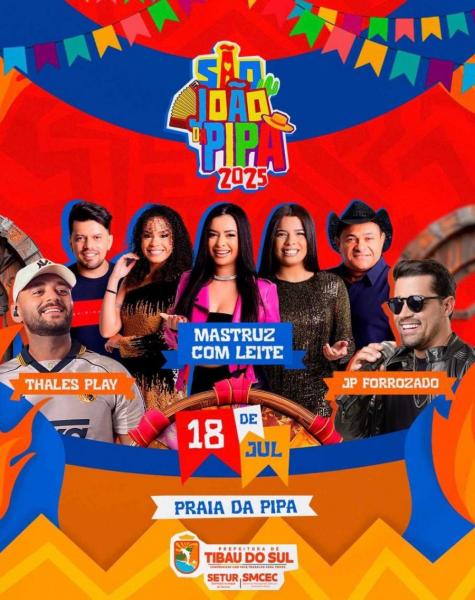 Mastruz com Leite, Thales Play e JP Forrozado - São João da Pipa 2025