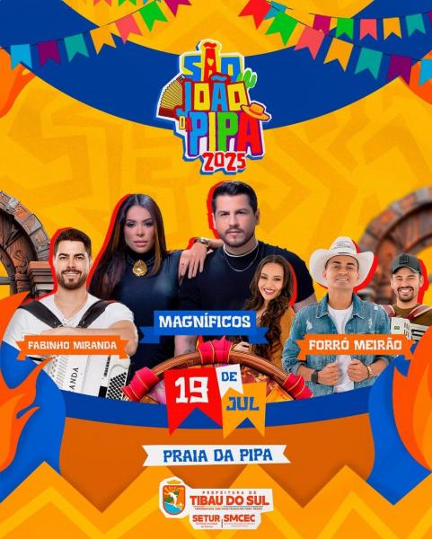 Magníficos, Fabinho Miranda e Forró Meirão - São João da Pipa 2025