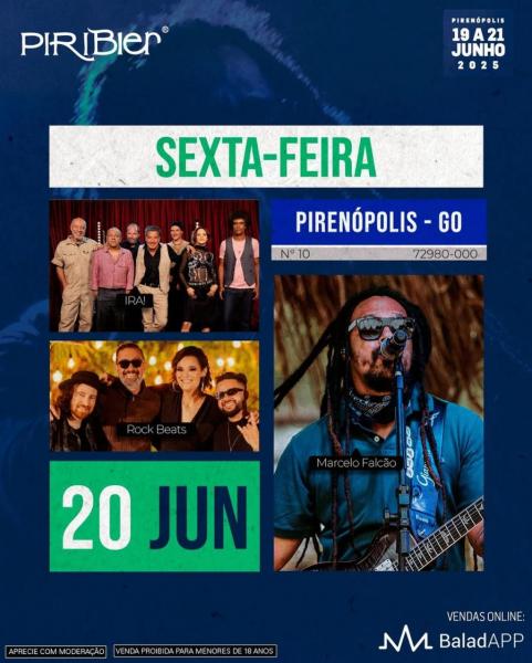 Marcelo Falcão, Ira! e Rock Beats - PiriBier 10 Anos