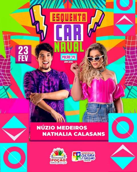 Núzio Medeiros e Nathalia Calasans - Esquenta Carnaval 2k25