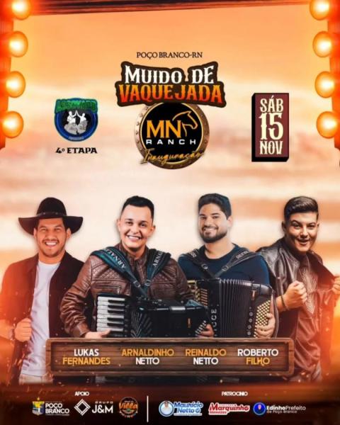 Arnaldinho Netto, Lukas Fernandes, Reinaldo Netto e Roberto Filho - Muído de Vaquejada