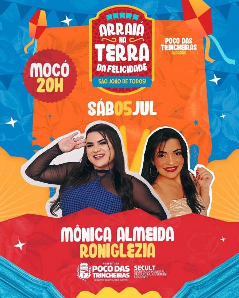 Mônica Almeida e Roniglezia