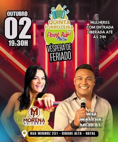 Morena do Forró e Waldik Moral