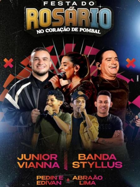 Junior Vianna, Banda Styllus, Pedin & Edivan e Abraão Lima - Festa do Rosário