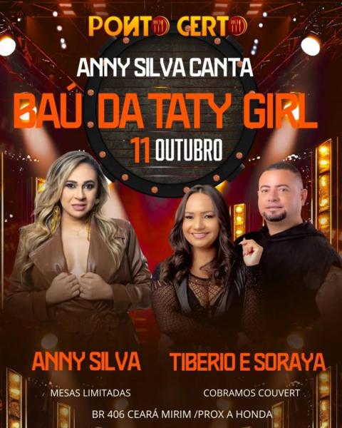 Anny Silva e Tiberio  & Soraya - Baú da Taty Girl