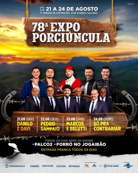Só pra Contrariar - 78ª Expo Porciúncula 2025