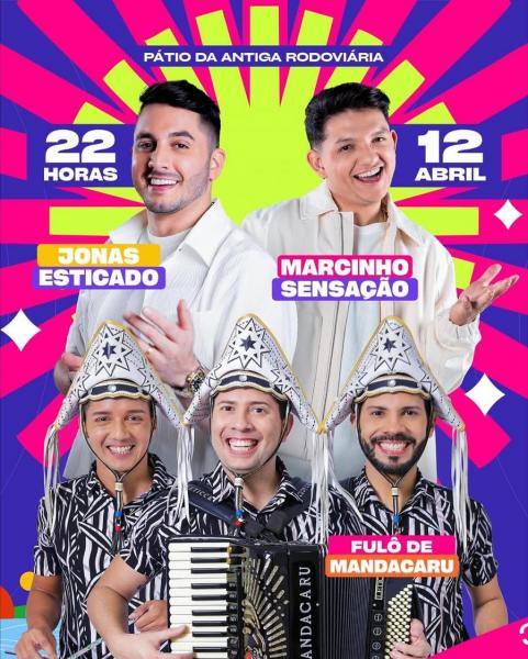Marcinho Sensação, Jonas Esticado e Fulô de Mandacaru