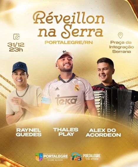 Thales Play, Raynel Guedes e Alex do Acordeon - Réveillon na Serra 2026