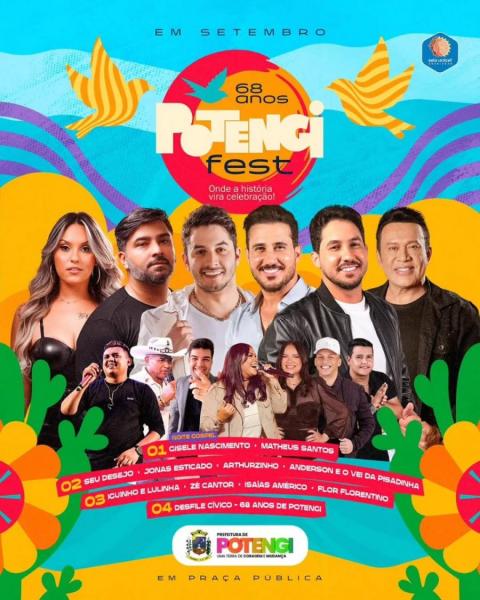 Iguinho & Lulinha, Zé Cantor, Isaías Américo e Flor Florentinho - Potengi Fest 2025