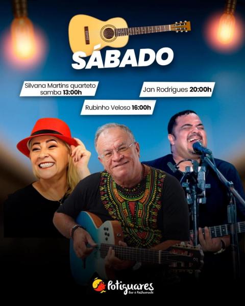 Silvana Martins Quarteto Samba, Rubinho Veloso e Jan Rodrigues