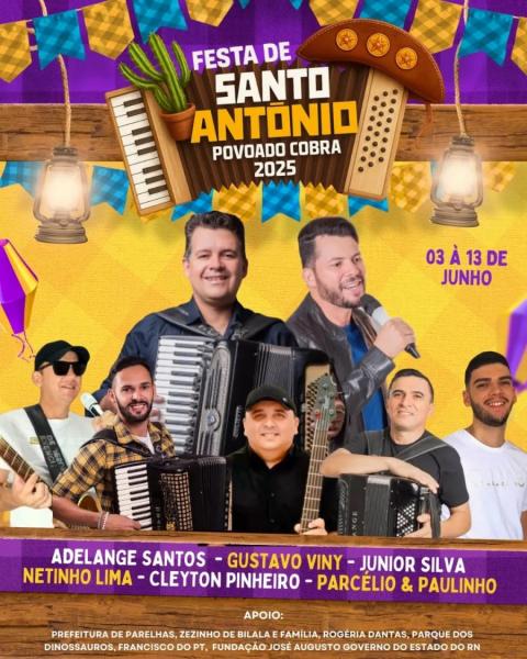 Parcélio e Paulinho e Netinho Lima - Pavilhão de Santo Antônio