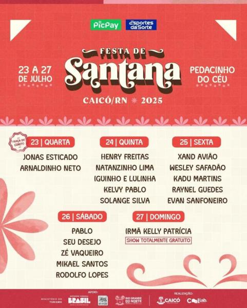 Festa de Santana de Caicó 2025