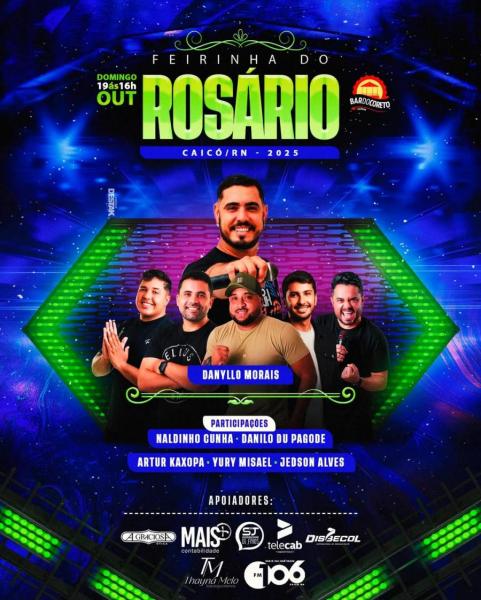 Naldinho Cunha, Danilo du Pagode, Artur Xaropa, Yuri Misael e Jedson Alves - Feirinha do Rosário