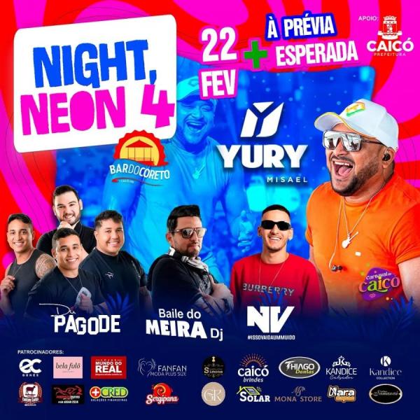 Yury Misael, Du Pagode, Baile do MEira DJ e NV - Night Neon 4