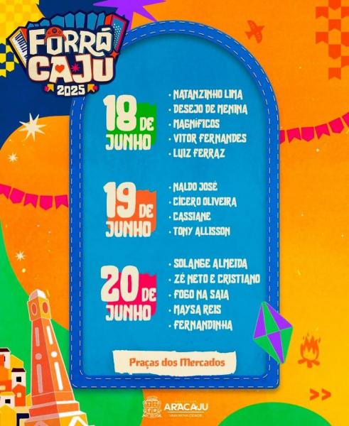 Natanzinho Lima, Desejo de Menina, Magníficos, Vitor Fernandes e Luiz Ferraz - Forró Caju 2025