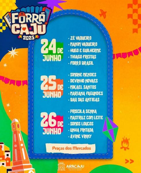 Zé Vaqueiro, Manim Vaqueiro, Hugo & Guilherme, Thiago Freitas e Forró Brasil - Forró Caju 2025